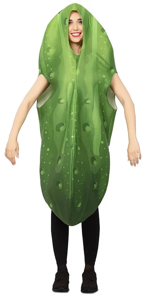 Disfraz de Pepinillo para Adulto Verduras EuroCarnavales